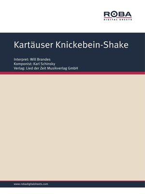 cover image of Kartäuser Knickebein-Shake